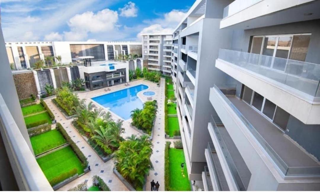Fully Furnished Apartment At Ocean Blue Compound Kairo Exterior foto